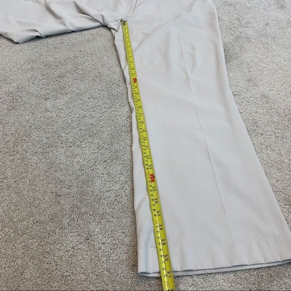 NIKE Golf Cream beige pants Sz 14 Fit Dry tennis hiking outdoors NWOT - Picture 10 of 11